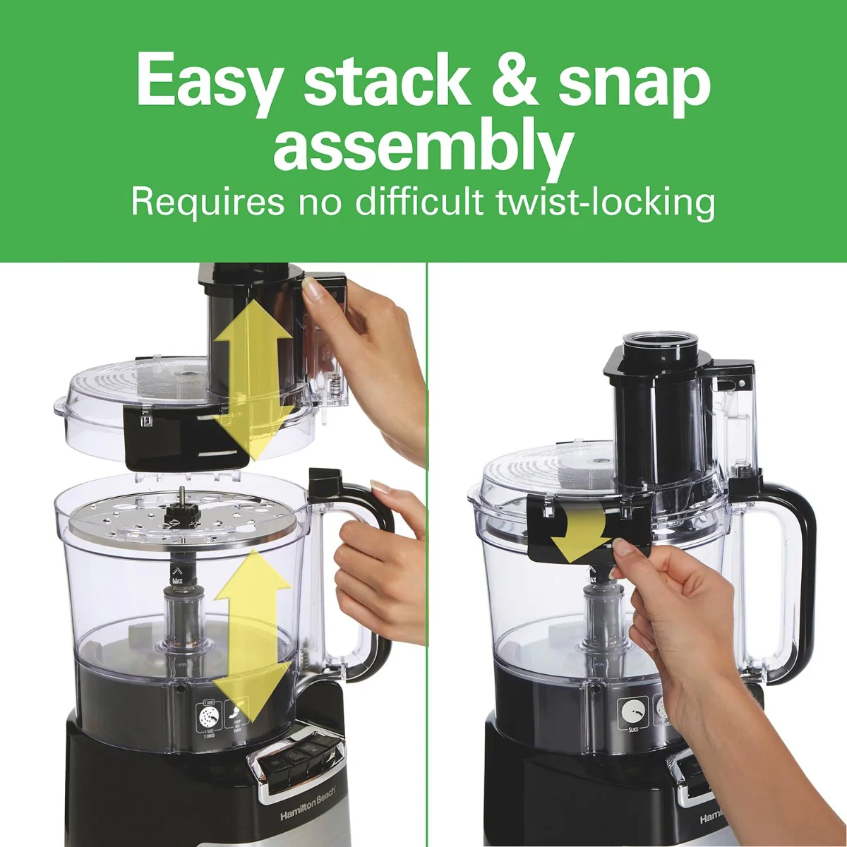 10-Cup Stack & Snap, Food Processor - Imagen 9